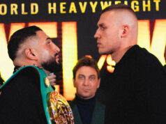 Agit Kabayel and Damian Knyba clash in Germany this Saturday Photo Credit: Felix Leichum/DAZN