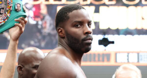 Lawrence Okolie destroyed Ebenezer Tetteh in Nigeria Photo Credit: Leigh Dawney/Queensberry