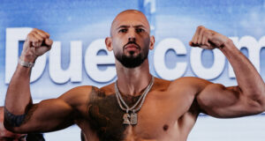 Andrew Tate was beaten by Chase DeMoor in Dubai Photo Credit: Misfits Boxing