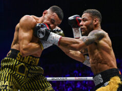 Troy Williamson stopped Callum Simpson in the 10th round in Leeds Photo Credit: Chris Dean/BOXXER