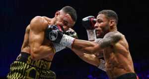 Troy Williamson stopped Callum Simpson in the 10th round in Leeds Photo Credit: Chris Dean/BOXXER