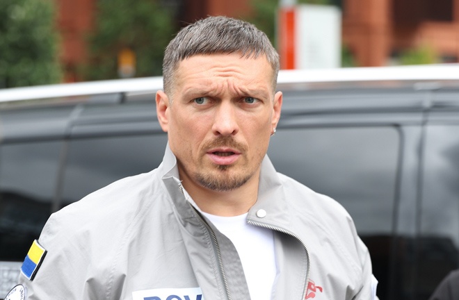 Oleksandr Usyk spoke on Anthony Joshua now training with his team Photo Credit: Leigh Dawney/Queensberry