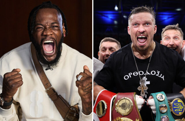 Deontay Wilder says he is in negotiations to face Oleksandr Usyk Photo Credit: Mark Robinson Matchroom Boxing/Leigh Dawney/Queensberry Deontay Wilder says he is in negotiations to face Oleksandr Usyk Photo Credit: Mark Robinson Matchroom Boxing/Leigh Dawney/Queensberry