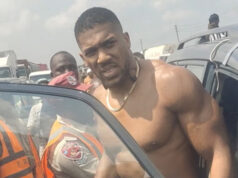 Anthony Joshua reportedly swapped seats and narrowly avoided death in a car crash in Nigeria