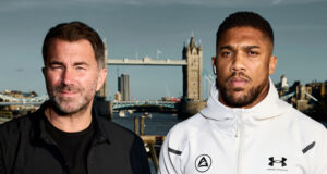 Eddie Hearn says Anthony Joshua needs "time and privacy" following the tragic car crash which killed two of his close friends Photo Credit: Mark Robinson Matchroom Boxing