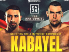 Agit Kabayel makes his homecoming in Germany on Saturday Credit: Queensberry/ Instagram
