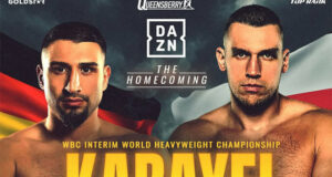 Agit Kabayel makes his homecoming in Germany on Saturday Credit: Queensberry/ Instagram