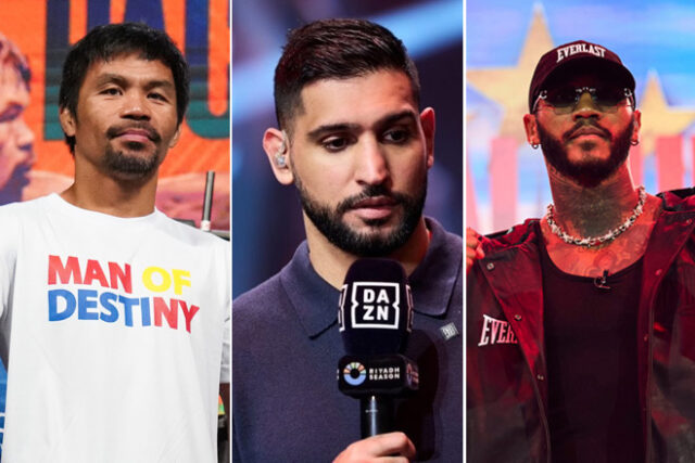 Khan wants to see Pacquiao-Benn Credit: PBC, Matchroom, Instagram Khan wants to see Pacquiao-Benn Credit: PBC, Matchroom, Instagram