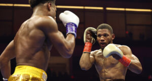 Brian Norman Jr will no longer be trained by his father following his defeat to Devin Haney in November Photo Credit: Queensberry/Leigh Dawney