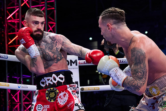 Crocker got the better of Paddy Donovan in the rematch Credit: Matchroom