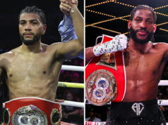 Raymond Muratalla defends his IBF lightweight world title against Andy Cruz in Las Vegas on Saturday Photo Credit: Mikey Williams/Top Rank/Geoffrey Knott/Matchroom Boxing