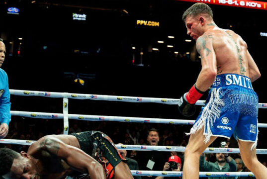 Dalton Smith made no mistake against Subriel Matias in New York Credit: Instagram