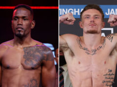 Subriel Matias is the betting favourite to defeat Dalton Smith Photo Credit: Cris Esqueda/Golden Boy/Mark Robinson/Matchroom Boxing