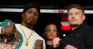 Subriel Matias defends his WBC super lightweight world title against Dalton Smith in Brooklyn on Saturday