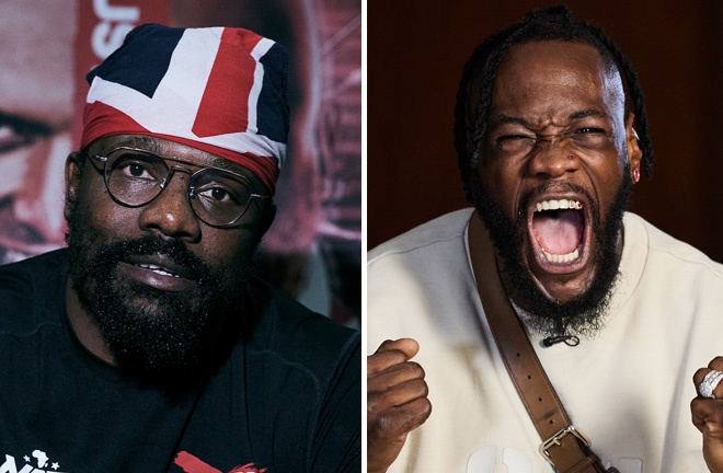 Derek Chisora vs Deontay Wilder announced for April 4