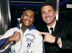 Eddie Hearn has named Rolly Romero as an alternative option for Conor Benn Photo Credit: Mark Robinson Matchroom Boxing