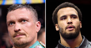 Johnny Nelson spoke on a potential clash between Oleksansdr Usyk and Moses Itauma. Credit: Queensberry