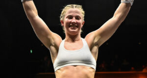 Fran Hennessy faces Ellie Bouttell in a final eliminator for the WBC bantamweight world title at the Copper Box Arena on Saturday, live on BBC Two Photo Credit: Chris Dean/BOXXER