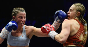 Fran Hennessy beat Ellie Bouttell by majority decision at the Copper Box Arena on Saturday Photo Credit: Chris Dean/BOXXER