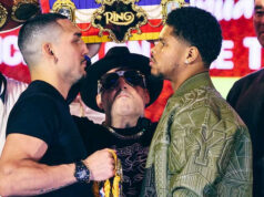 Shakur Stevenson has vowed to exploit Teofimo Lopez's "weaknesses" when they meet at Madison Square Garden on Saturday Photo Credit: Geoffrey Knott/Matchroom