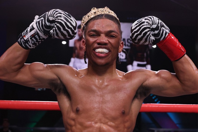 Robert Meriwether III starred in Las Vegas. Credit: Zuffa Boxing/ Instagram