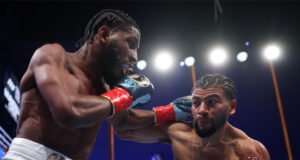 Raymond Muratalla got the better of Andy Cruz over 12 rounds. Credit: Cris Esqueda/ Matchroom Boxing