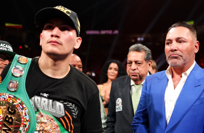 Ortiz has sued De La Hoya's Golden Boy Promotions Photo Credit: Golden Boy Promotions / Cris Esqueda