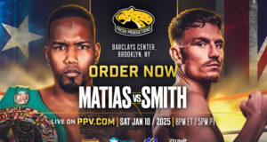 Subriel Matias defends his WBC super lightweight title against Dalton Smith in New York on Saturday