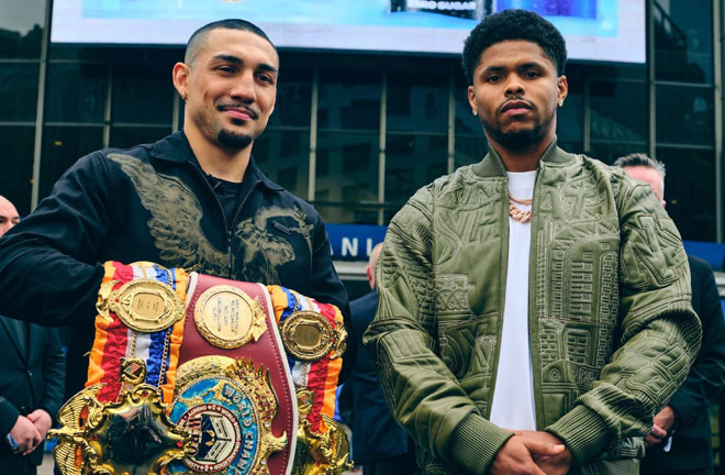 Teofimo Lopez will defend his WBO super lightweight title against Shakur Stevenson on January 31 at Madison Square Garden Photo: Matchroom Boxing