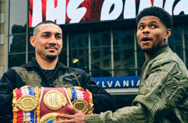 Teofimo Lopez faces Shakur Stevenson at Madison Square Garden on Saturday Photo Credit: Matchroom Boxing Teofimo Lopez faces Shakur Stevenson at Madison Square Garden on Saturday Photo Credit: Matchroom Boxing