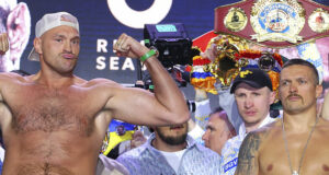 Oleksandr Usyk is open to facing Tyson Fury again if the undisputed heavyweight championship is on the line Photo Credit: Mikey Williams/Top Rank