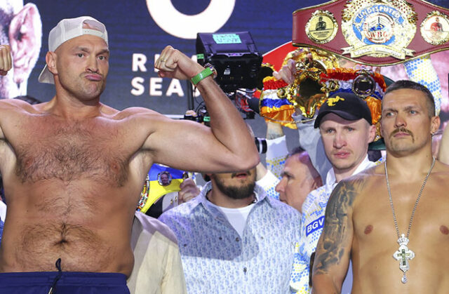 Oleksandr Usyk is open to facing Tyson Fury again if the undisputed heavyweight championship is on the line Photo Credit: Mikey Williams/Top Rank Oleksandr Usyk is open to facing Tyson Fury again if the undisputed heavyweight championship is on the line Photo Credit: Mikey Williams/Top Rank