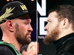 Tyson Fury takes on Arslanbek Makhmudov in April. Credit: Sky Sports/ Mark Robinson/ Matchroom Boxing