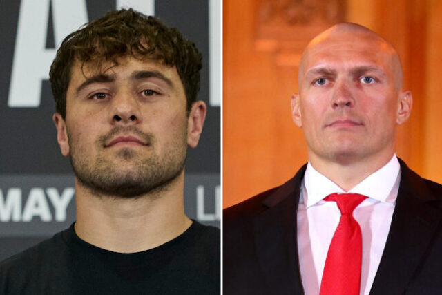 Dave Allen reveals who he thinks could beat Usyk Credit: Matchroom/ Queensberry