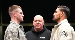 Callum Walsh and Carlos Ocampo Face off Credit: Zuffa/ Instagram