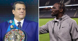 The WBC have named their new champion after stripping Terence Crawford of their super middleweight belt Photo Credit: Mark Robinson Matchroom Boxing