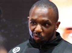 Dillian Whyte slammed Lawrence Okolie Credit: Leigh Dawney/ Queensberry