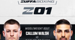Callum Walsh faces Carlos Ocampo on Friday. Credit: X/ Zuffa Boxing