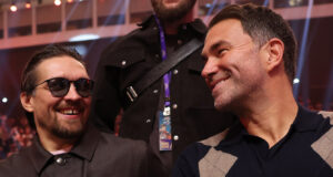Oleksandr Usyk told Eddie Hearn why he wants to fight Deontay Wilder Credit: Matchroom