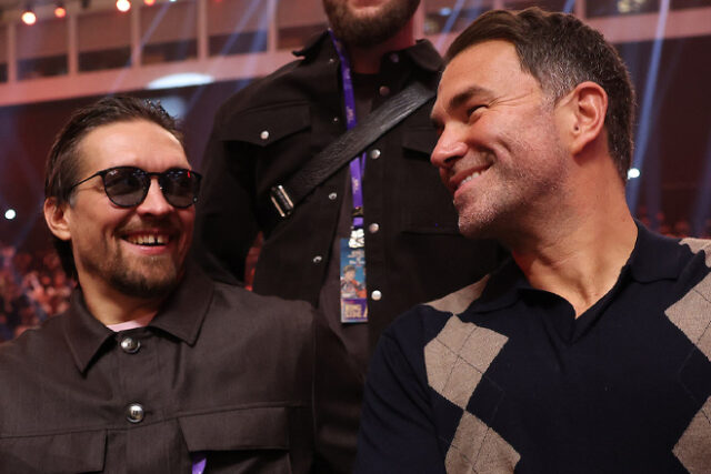 Oleksandr Usyk told Eddie Hearn why he wants to fight Deontay Wilder Credit: Matchroom Oleksandr Usyk told Eddie Hearn why he wants to fight Deontay Wilder Credit: Matchroom