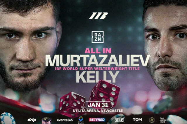 Josh Kelly steps up to challenge for Murtazaliev's IBF world title. Credit: Matchroom Boxing Josh Kelly steps up to challenge for Murtazaliev's IBF world title. Credit: Matchroom Boxing