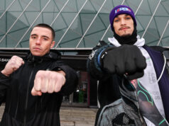 Nick Ball defends his WBA featherweight world title against Brandon Figueroa in Liverpool on Saturday, live on DAZN Photo Credit: Queensberry/Leigh Dawney