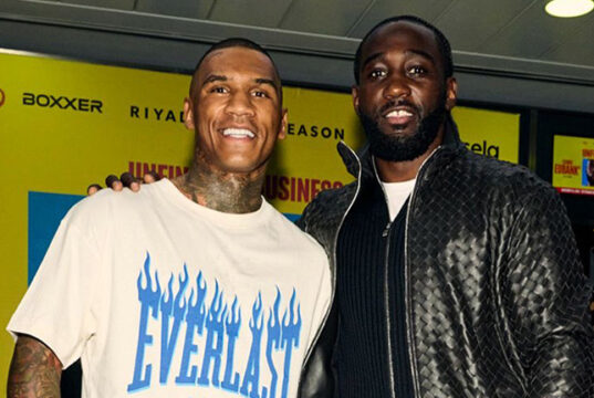 Terence Crawford has backed Conor Benn over his decision to leave Eddie Hearn