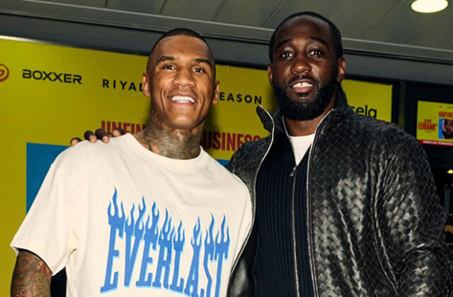 Terence Crawford has backed Conor Benn over his decision to leave Eddie Hearn
