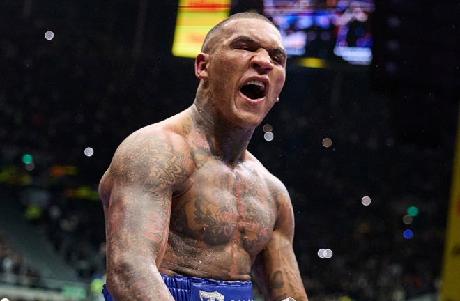 Conor Benn returns to the ring on April 11 Photo Credit: Mark Robinson Matchroom Boxing