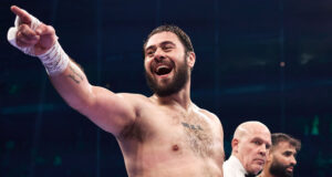 Dave Allen is eyeing a clash with Zhilei Zhang Photo Credit: Mark Robinson Matchroom Boxing