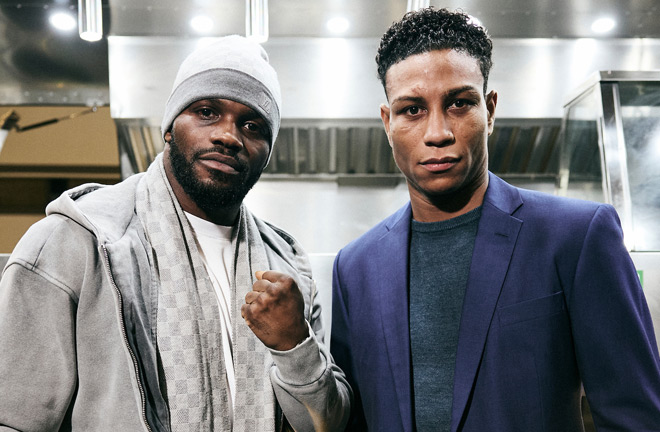 Fawaz faces Davis Photo Credit: Mark Robinson Matchroom Boxing