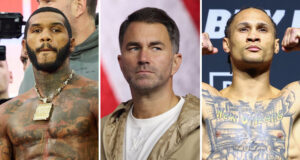 Eddie Hearn says Conor Benn vs Regis Prograis "doesn't make sense" Photo Credit: Mark Robinson/Cris Esqueda/Ed Mulholland/Matchroom Boxing
