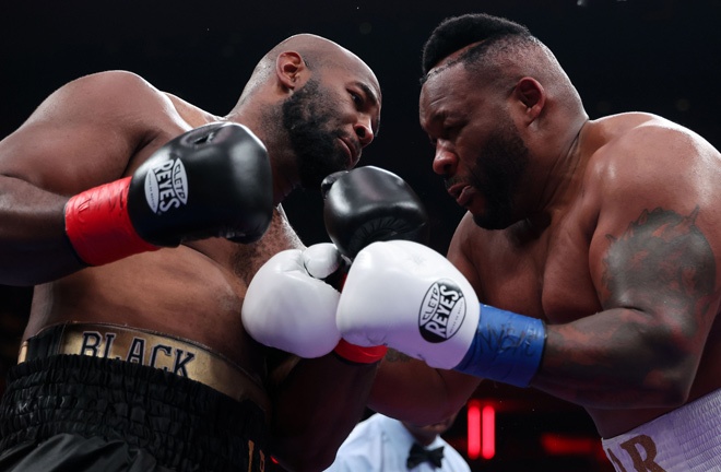 Jarrell Miller REVEALS why his hair fell off mid-fight