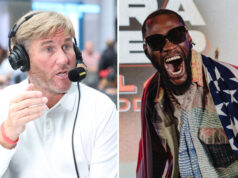 Simon Jordan clashed with Deontay Wilder at talkSPORT Photo Credit: Mark Robinson Matchroom Boxing/David Cavan/Wasserman Boxing